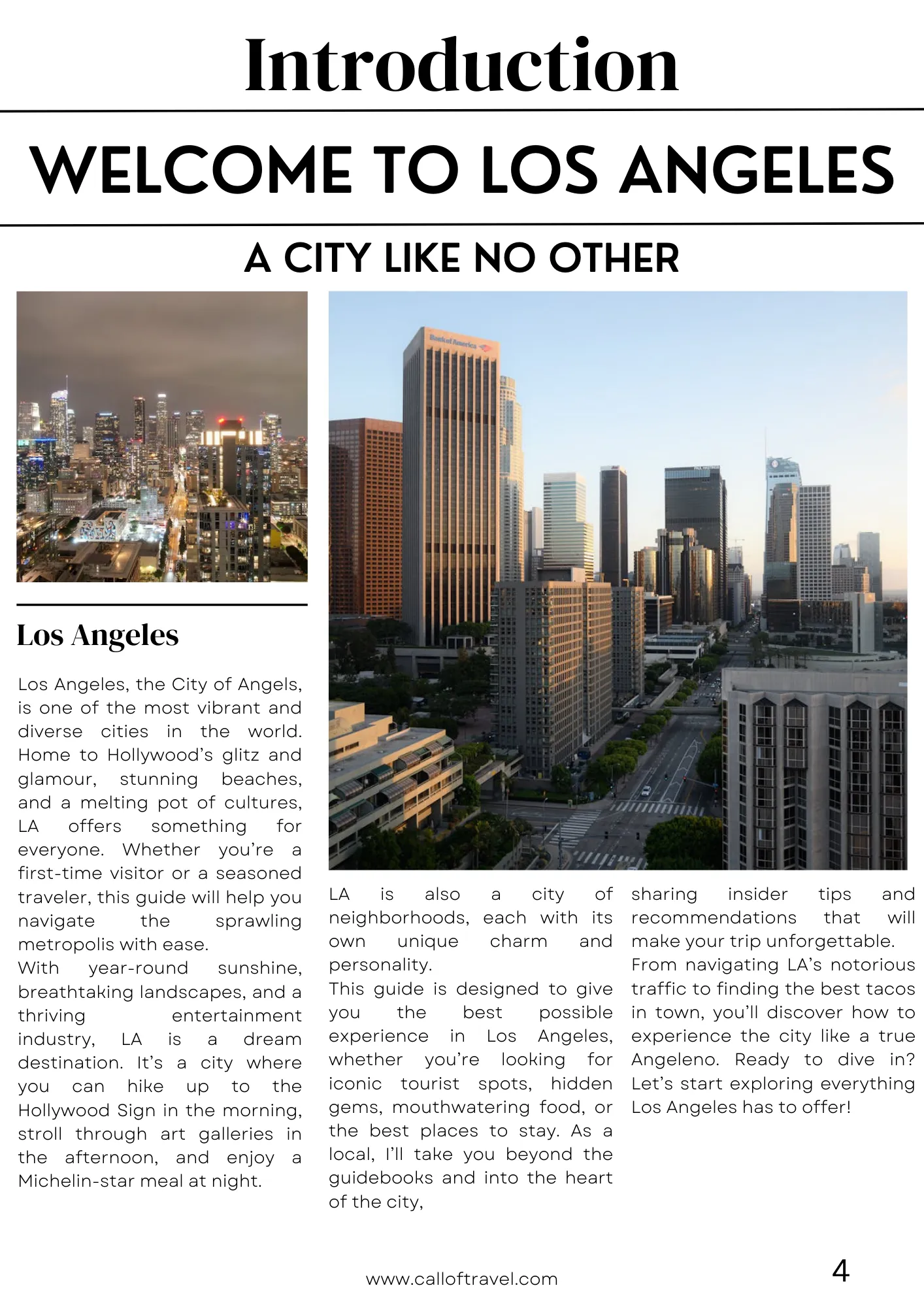 introduction to los angeles travel guide ebook